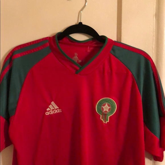 adidas Other - Adidas Morocco FRMF Patch Soccer Jersey Size XL